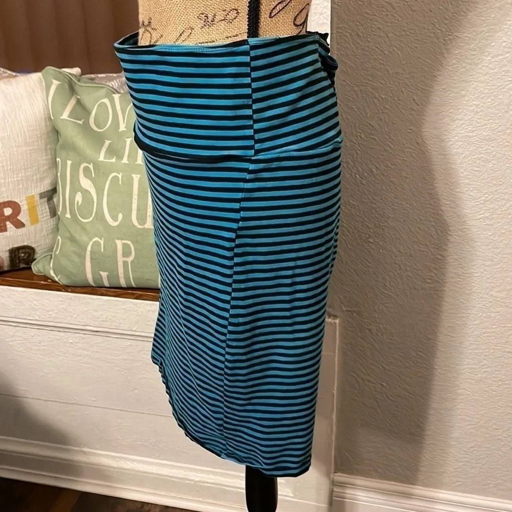 torrid blue skirt